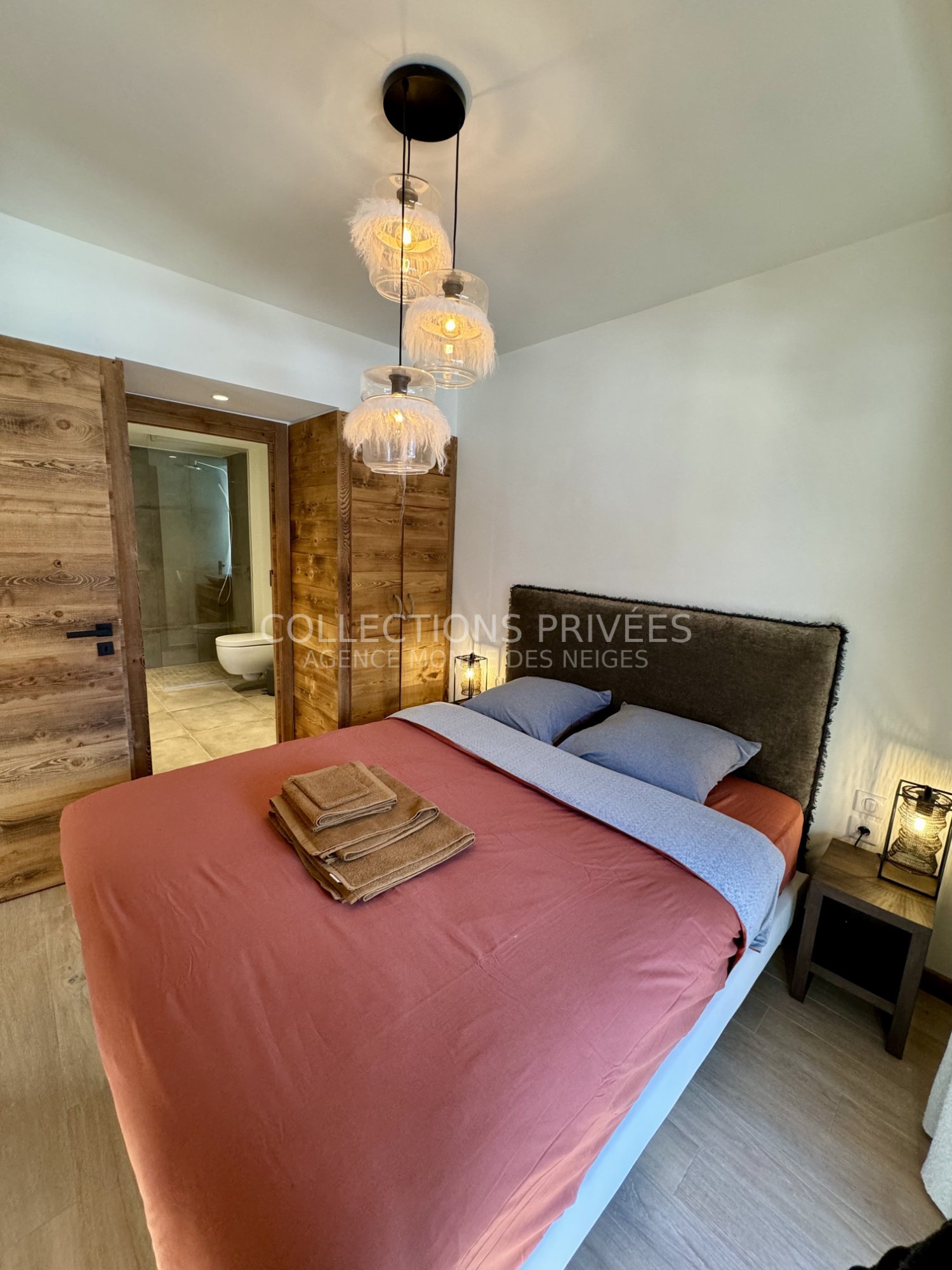 Deuxième chambre appartement Monde des Neiges Auron